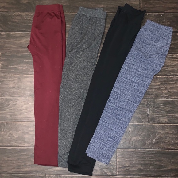4 Pairs Charlotte Russe Leggings size SMALL - Picture 1 of 1